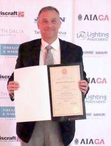 Brian Felder Accepts AIA Award